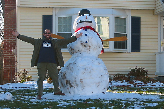 The Biggest Snowman Ever