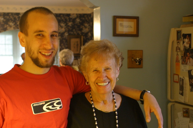 Matt and Grandma